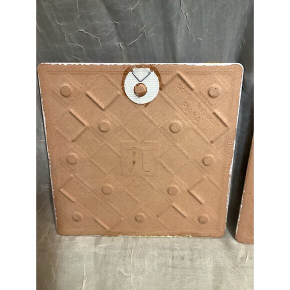 BICOTTURA TRADIZIONALE PIANA TERRACOTTA 6" TILES SET OF TWO MADE IN ITALY - Picture 6 of 14